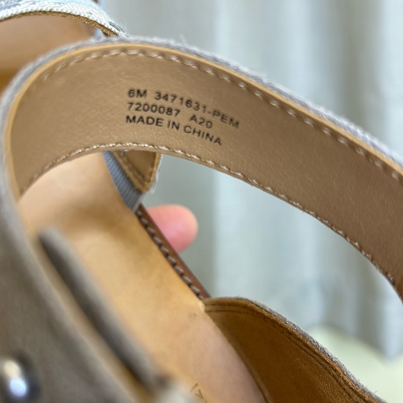 NWOT Frye +Co. women’s leather sandals port 2 . Heal zipper,size 6m.suede ankle - Picture 7 of 7